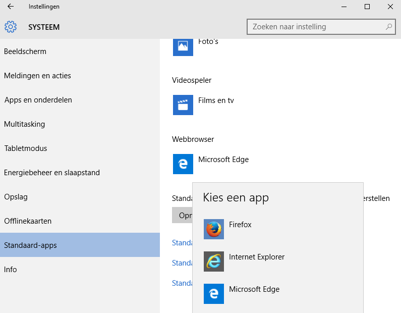 Firefox Als Standaardbrowser Instellen In Windows 10 | GratisSoftware.nl