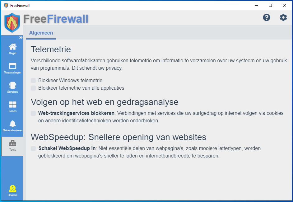 Как настроить evorim free firewall