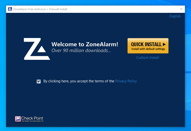 ZoneAlarm Free Antivirus + Firewall  GratisSoftware.nl Downloads