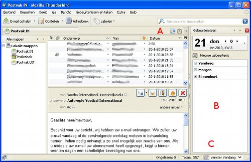 thunderbird outlook calendar