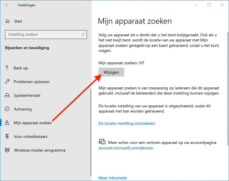 stem dat is alles zijde Hoe kun je je Windows 10 laptop terugvinden (na verlies of diefstal)? |  GratisSoftware.nl